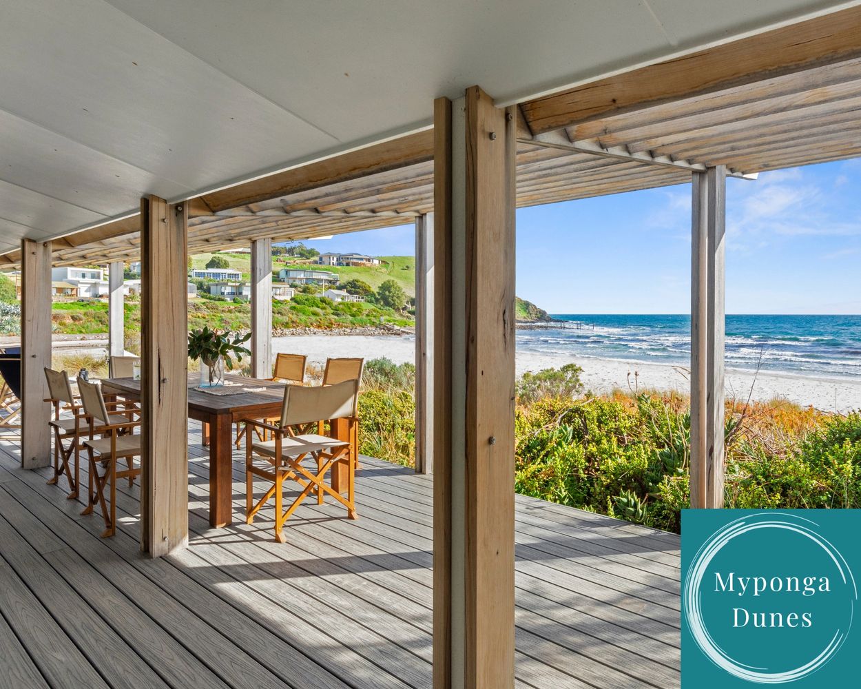 Myponga Dunes Holiday Rental, Beach Front Location, Beach House